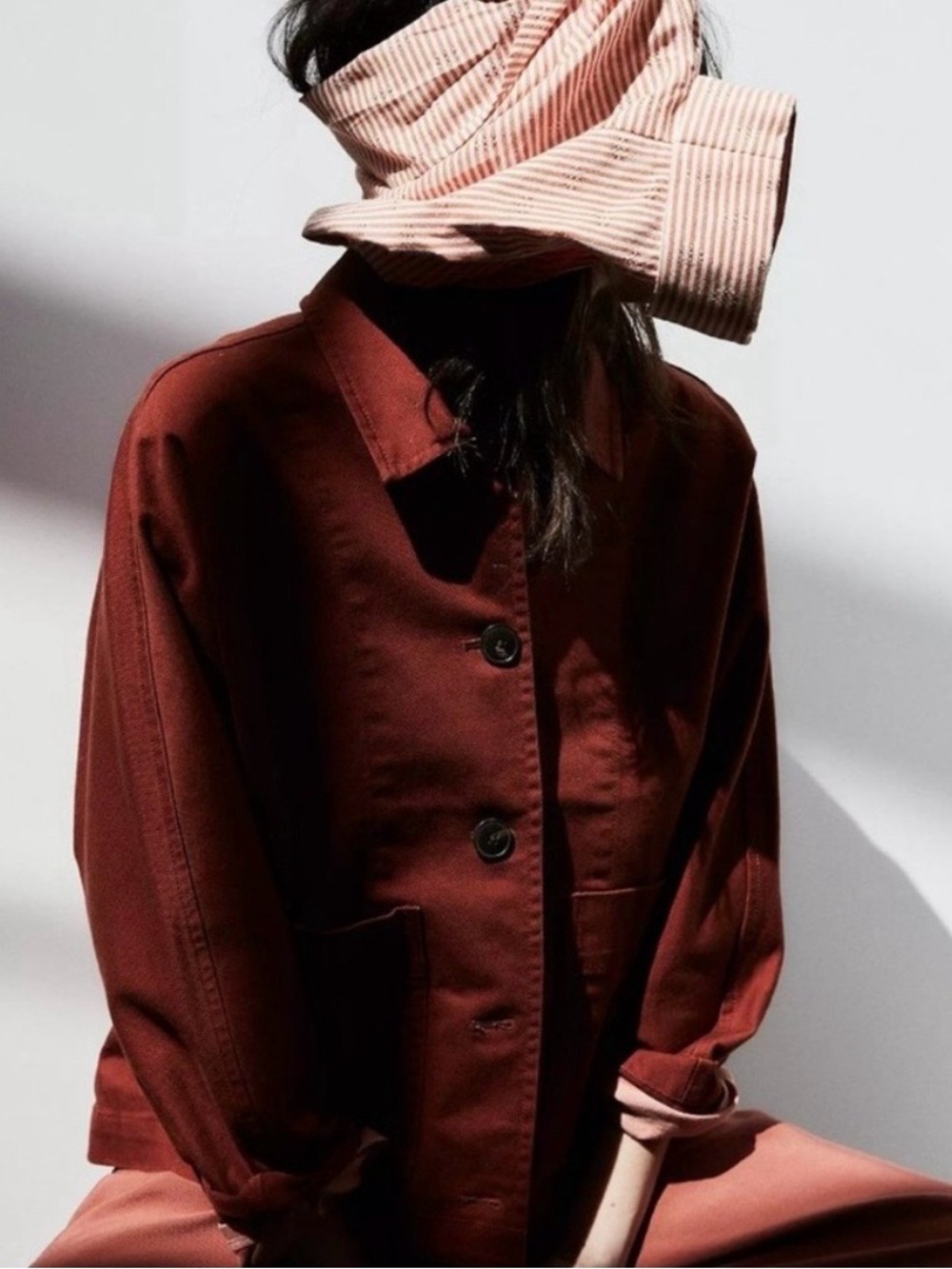 Pomeray Chore Jacket – Dusty Redwood